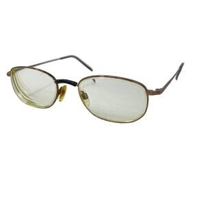 Flexon Marchon 600 Eyeglasses Frame Women Shiny Brown Full Rim Square 52-18-140